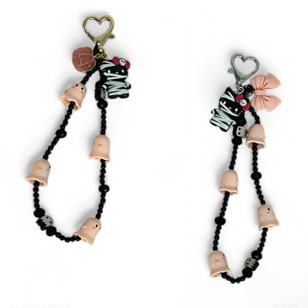2/$20🎀 CHOOSE 1- Halloween Hello Kitty Purse Charm